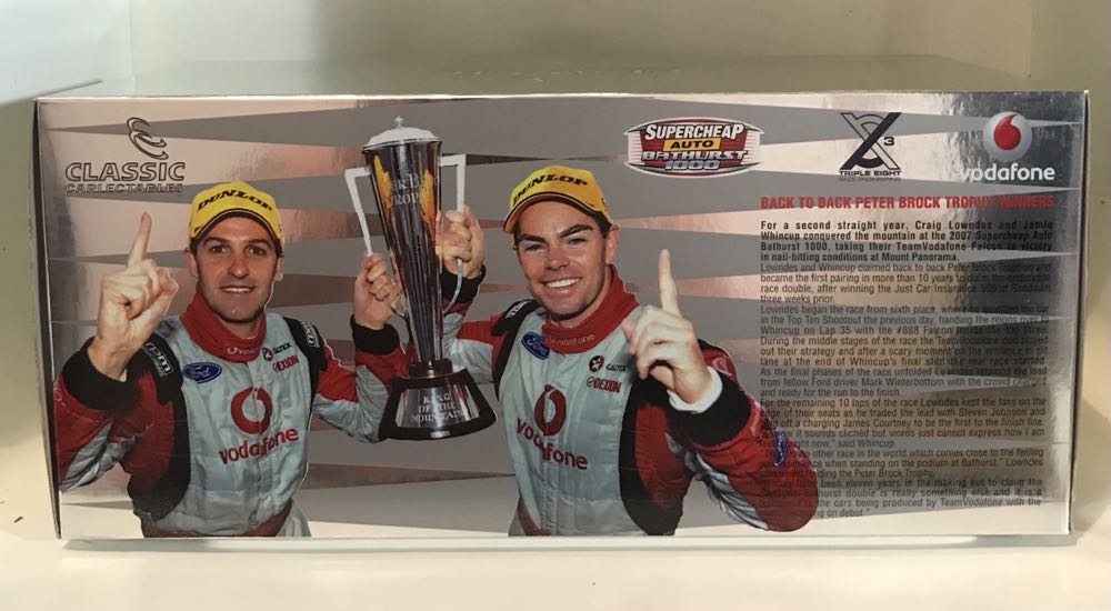 Craig Lowndes 2007 Bathurst Winner - Craig Lowndes toy car collectible - Main Image 3