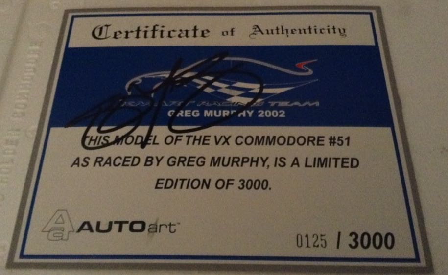 Greg Murphy - 2002 Kmart Racing Commodore   toy car collectible - Main Image 2