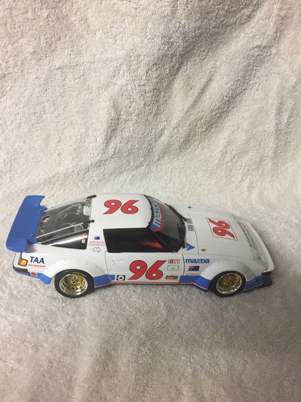 Allan Moffat 1985 Daytona RX-7 - Allan Moffat toy car collectible - Main Image 3