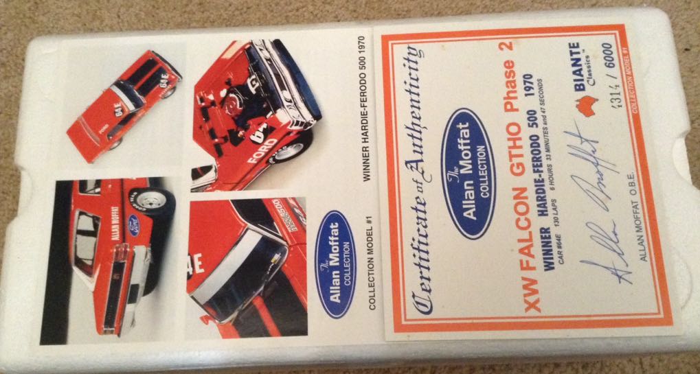 Bathurst Winner 1970’- Allan Moffat - Bathurst Winners 1/18 toy car collectible - Main Image 2