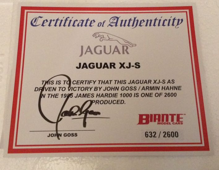 Bathurst Winner 1985 - John Goss  - Bathurst Winners 1/18 toy car collectible - Main Image 2