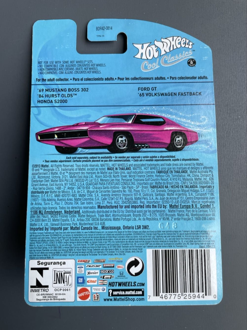 Ford Mustang Boss 302 - Cool Classics toy car collectible - Main Image 2