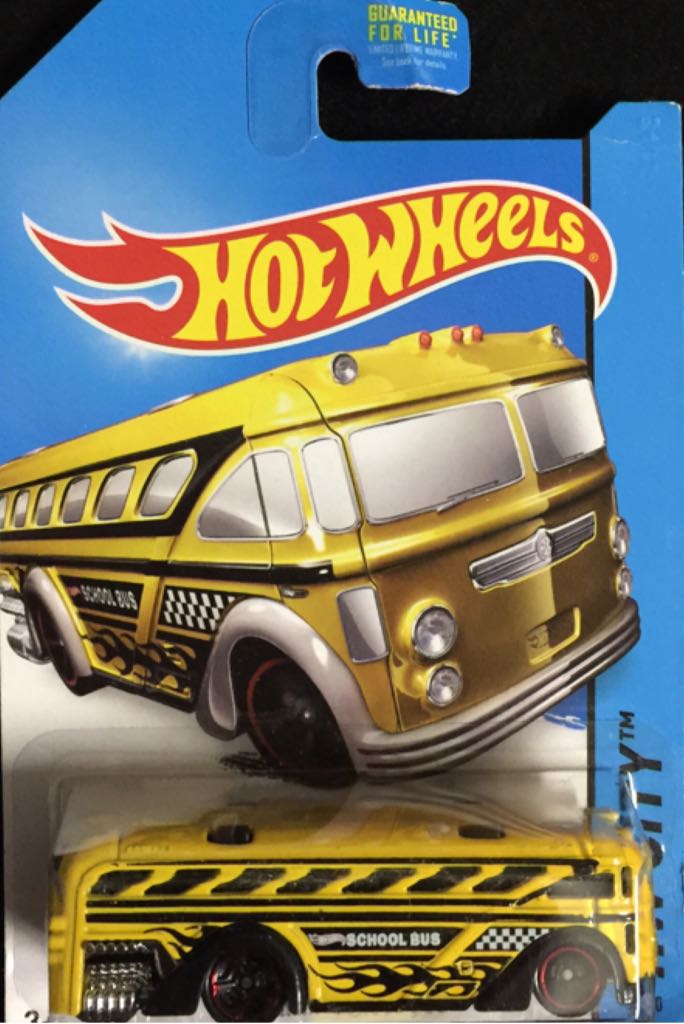 Surfin School Bus - HW City toy car collectible - Main Image 1