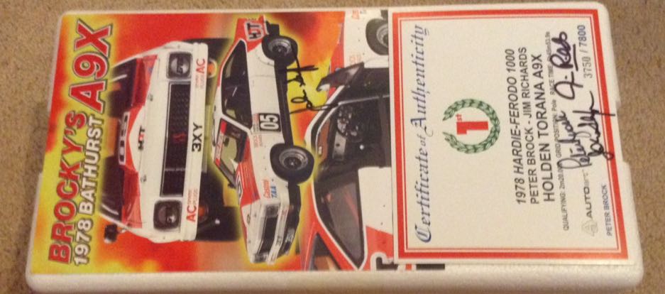 Bathurst Winner - 1978 HDT A9X Torana - Peter Brock and Jim Richards - Bathurst Winners toy car collectible - Main Image 2