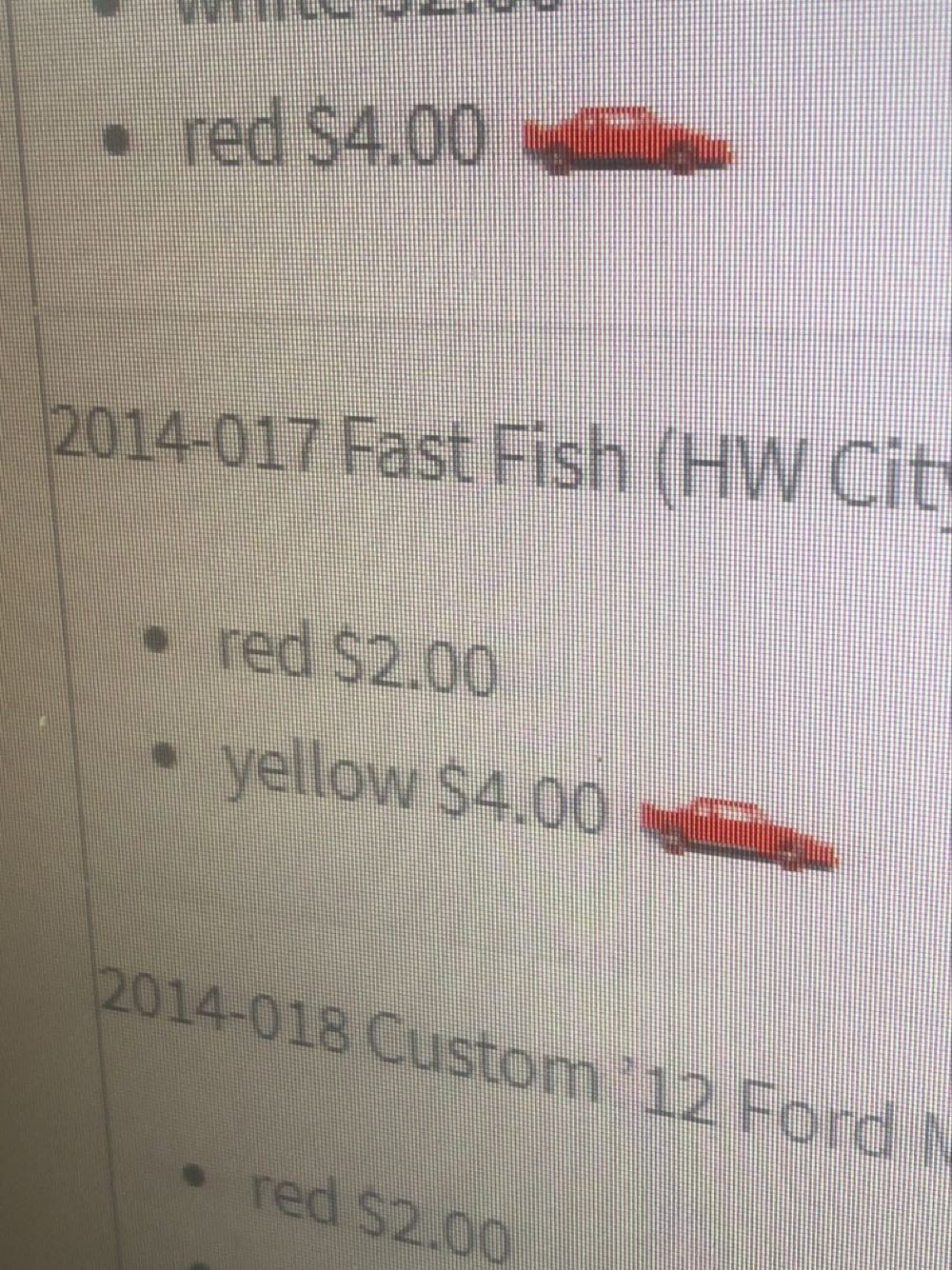 Fast Fish - 2014 Hot Wheels toy car collectible - Main Image 3