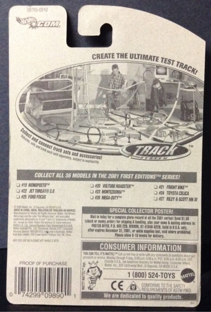 Riley & Scott MK III - 2001 First Editions toy car collectible - Main Image 2