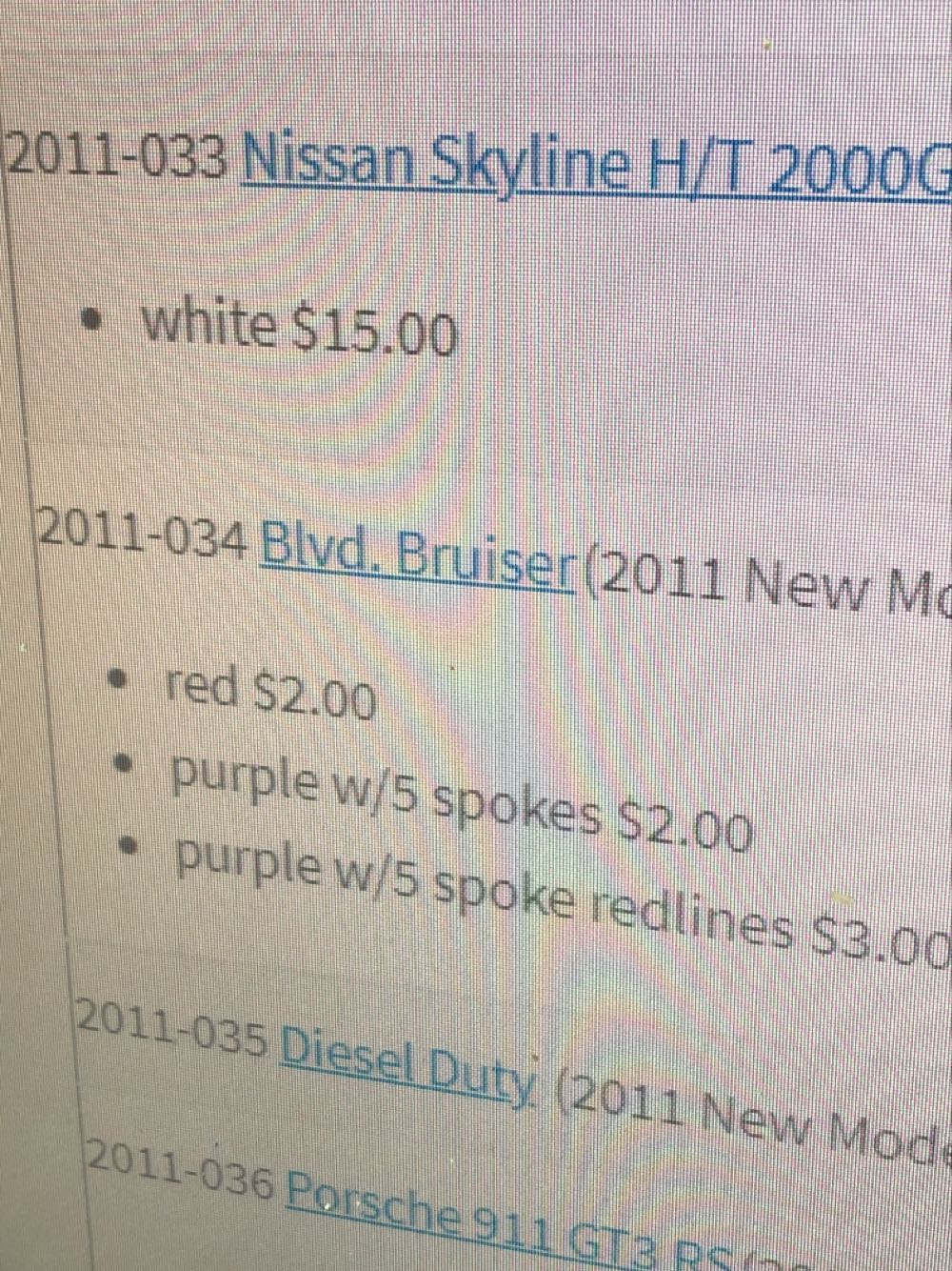 Blvd. Bruiser - 2011 New Models toy car collectible - Main Image 3