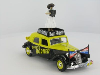 Citroën Traction 15/6 D Yvette Horner - Norev toy car collectible - Main Image 1