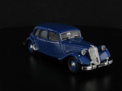 Citroën Traction 15/6 D Familiale - Norev toy car collectible - Main Image 1