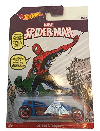 SPIDER-MAN STREET CREEPER®️~SPIDER-MAN - 2014- SPIDER-MAN toy car collectible - Main Image 1