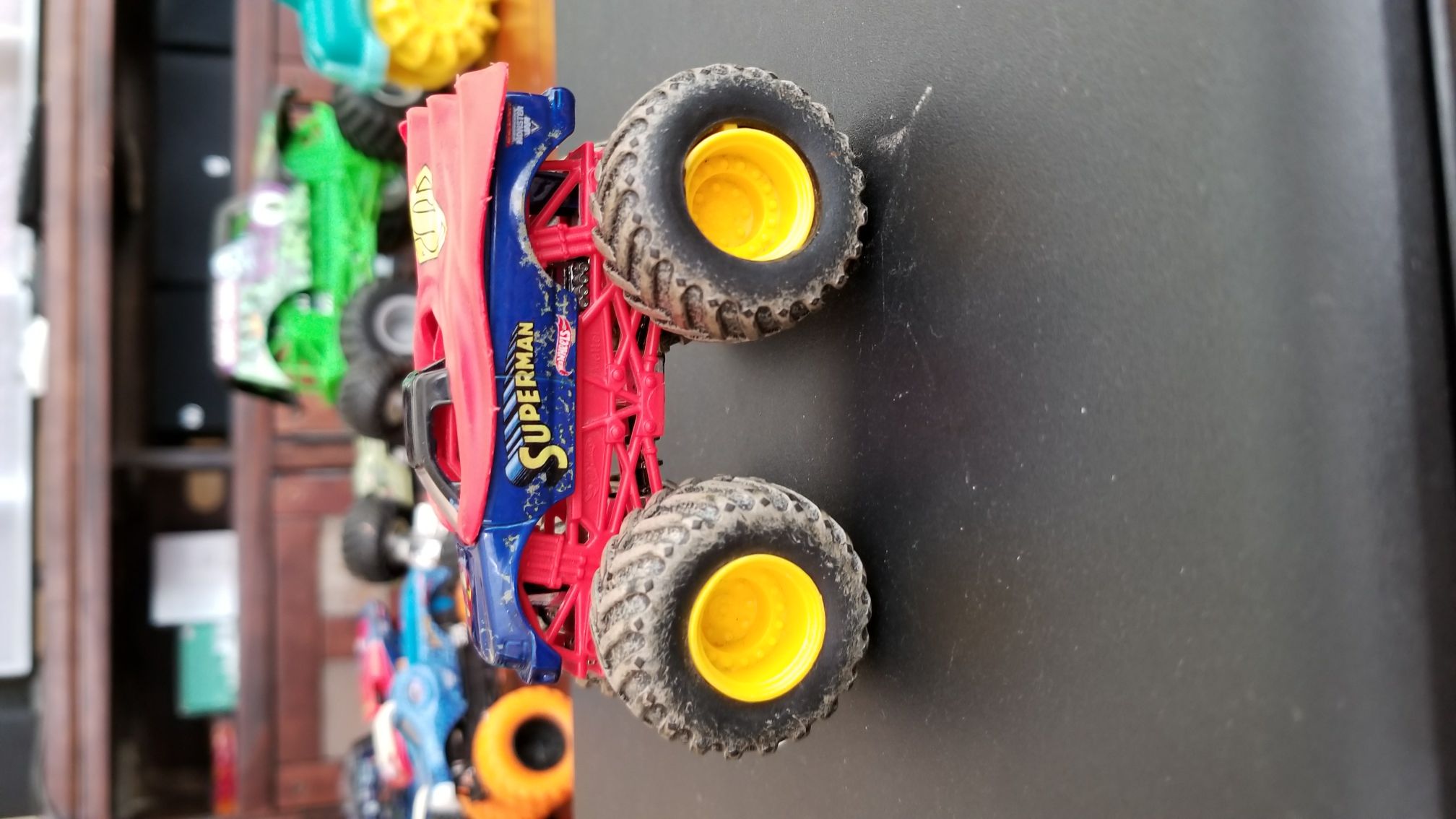 DC Superman Monster Jam - Emil toy car collectible - Main Image 2