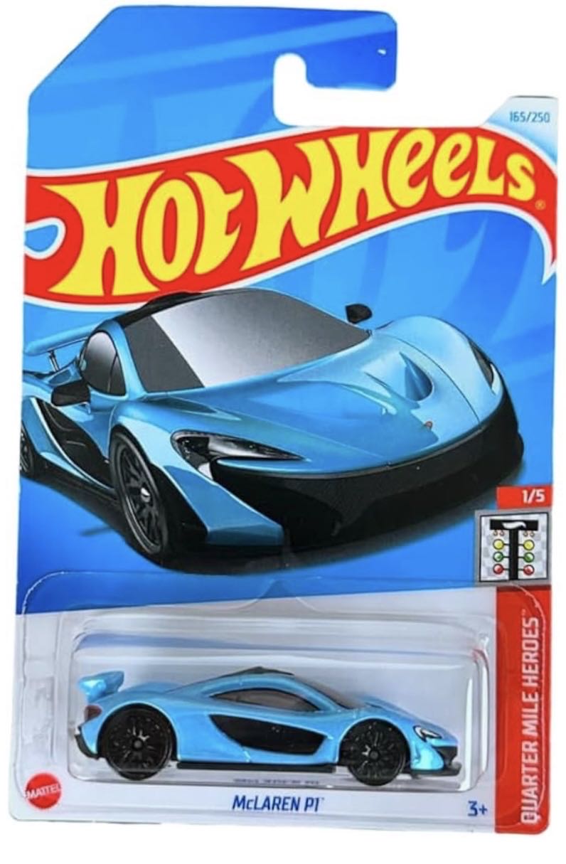 McLaren P1 - HW Quarter Mile Heroes toy car collectible - Main Image 4