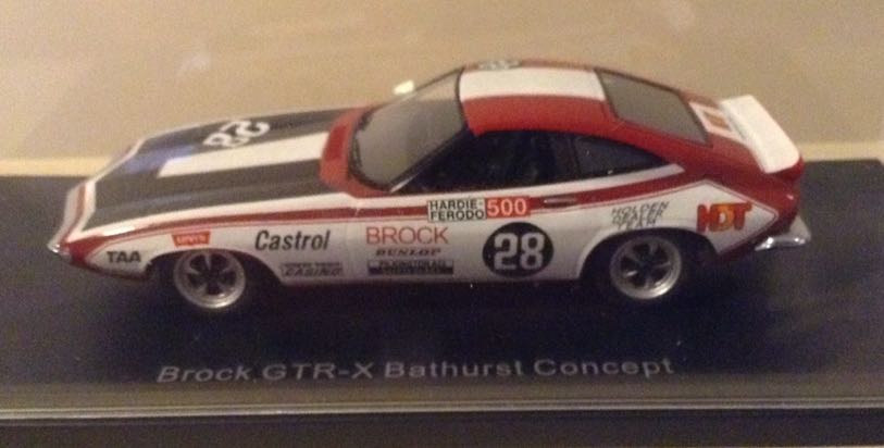 Bathurst 1972 - Peter Brock HDT GTR-X Concept Car - Peter Brock , Bathurst toy car collectible - Main Image 1