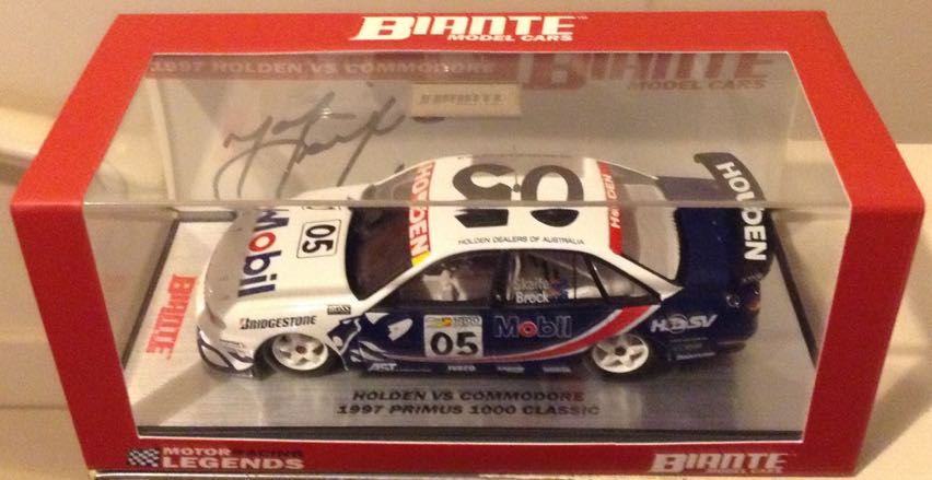 Peter Brock and Mark Skaife - 1997 Bathurst VS Commodore - Peter Brock , Bathurst toy car collectible - Main Image 1