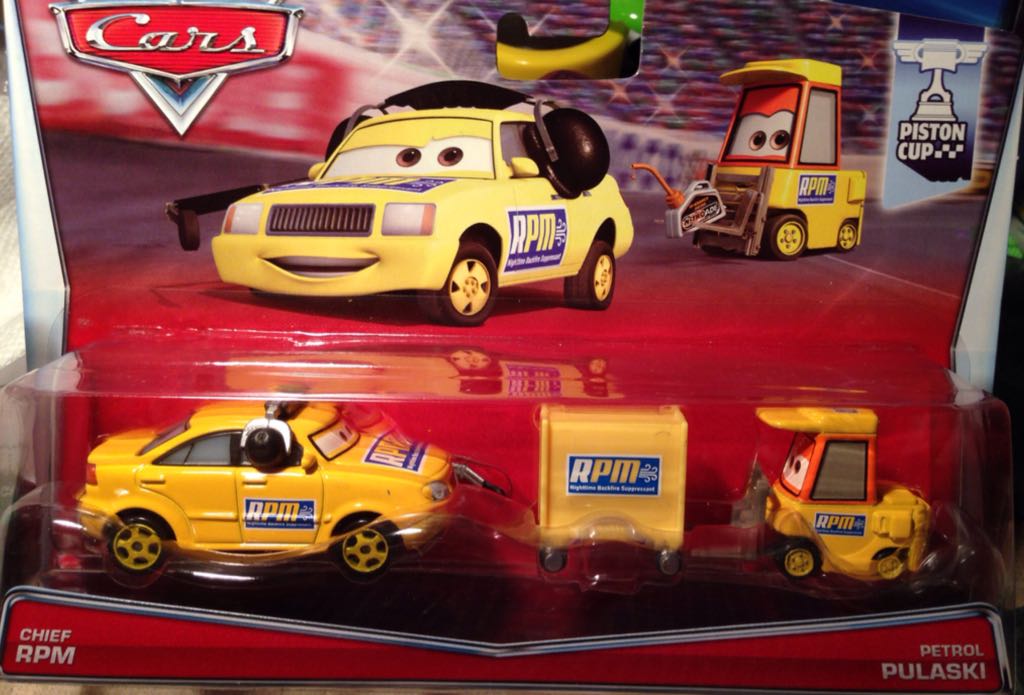RPM Crew Chief - LOOSE - (2009 - Race O Rama) toy car collectible - Main Image 2