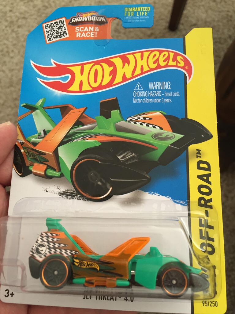 Jet Threat 4.0 - HW OFF-ROAD-2015 SKI SHOW toy car collectible - Main Image 1