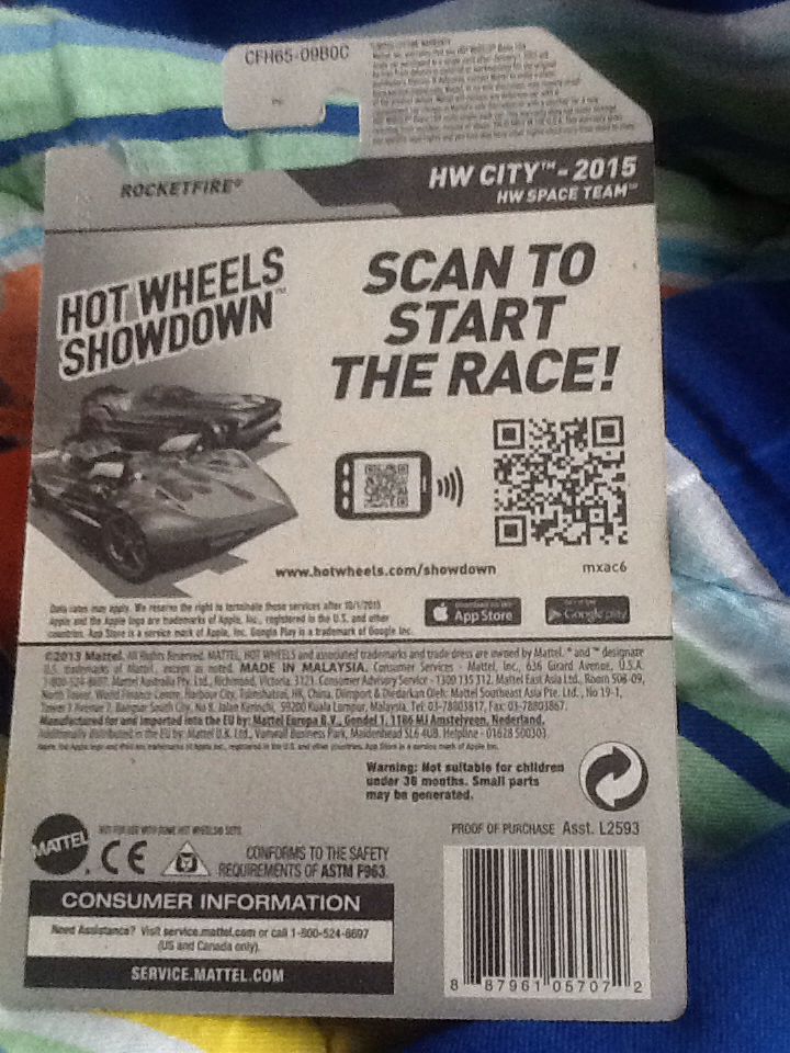 Rocketfire - 2015 Treasure Hunt toy car collectible - Main Image 2