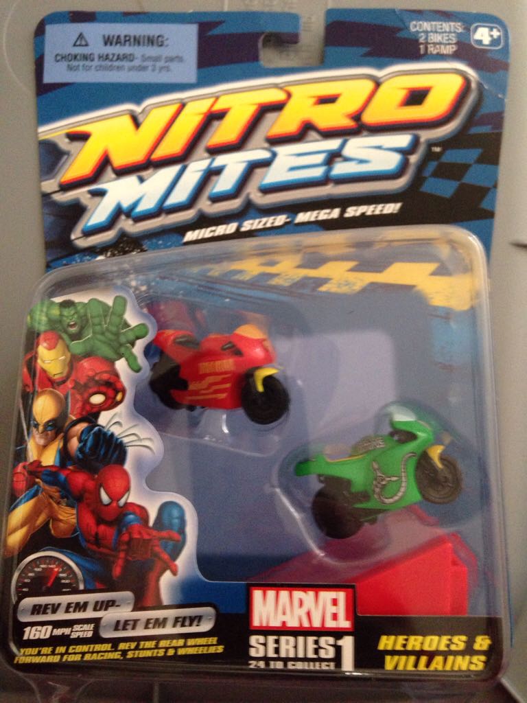 Nitro Mites Iron Man And Dr. Octopus  toy car collectible - Main Image 1