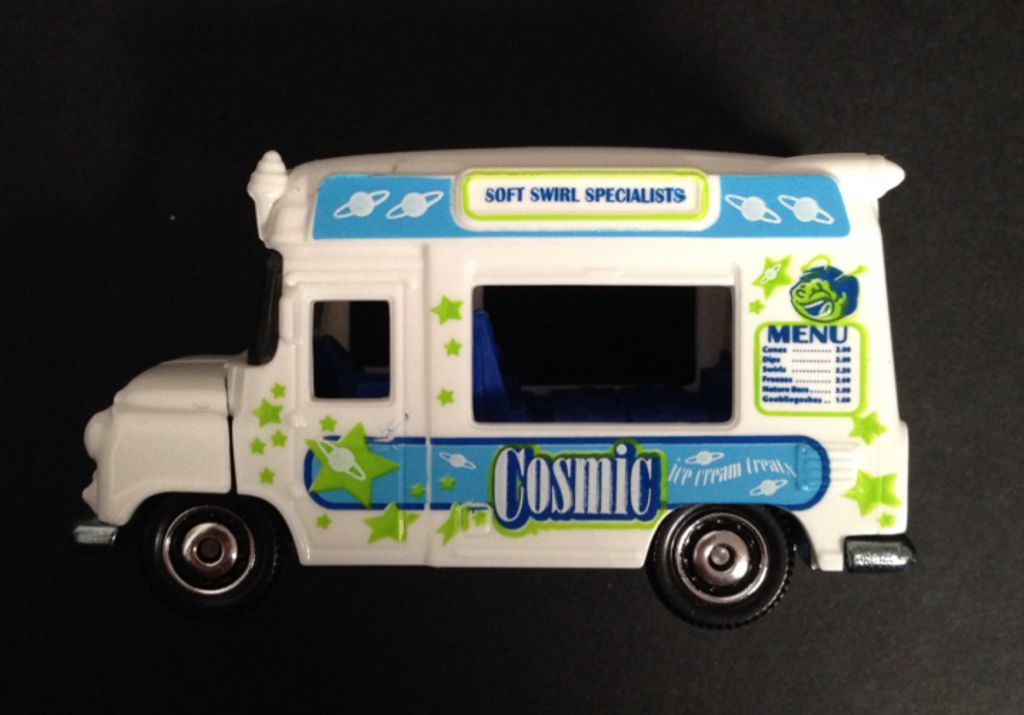 Matchbox Ice Cream Cruiser Cosmic - City Action toy car collectible - Main Image 2