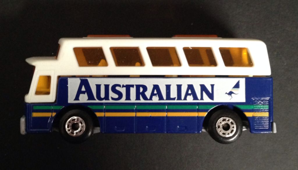 Matchbox Airport Coach Australian - Matchbox Australian Collectors Model toy car collectible - Main Image 2