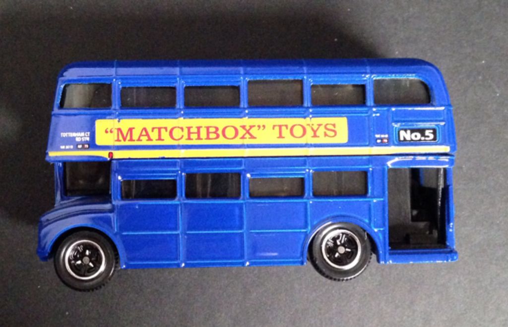 Matchbox Double Decker Matchbox Toys  toy car collectible - Main Image 2