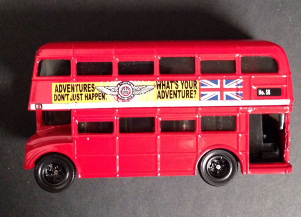 Matchbox Double Decker Adventures  toy car collectible - Main Image 2