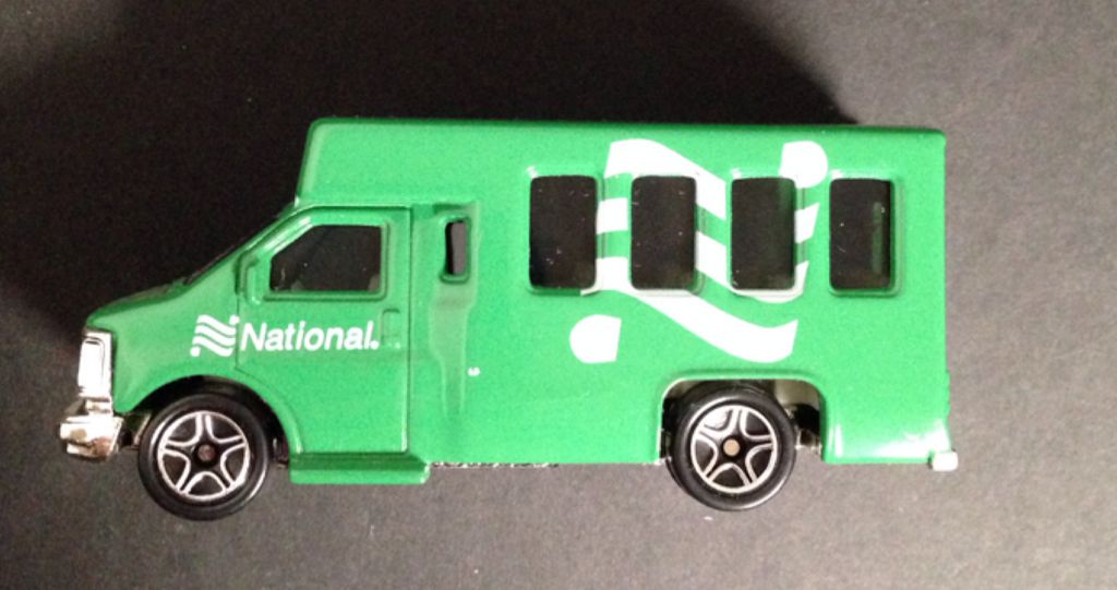 Matchbox Chevy Transport Bus National  toy car collectible - Main Image 2