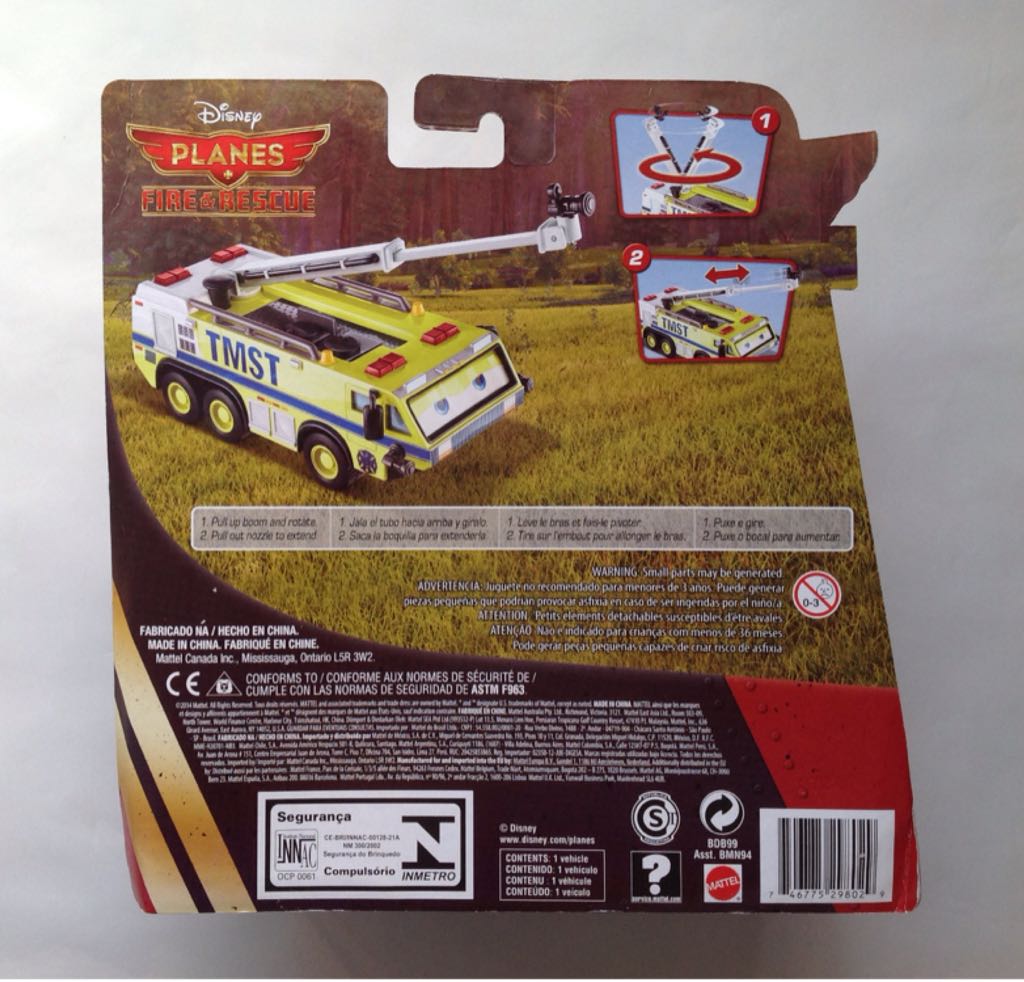 Ryker - Planes Fire & Rescue toy car collectible - Main Image 2