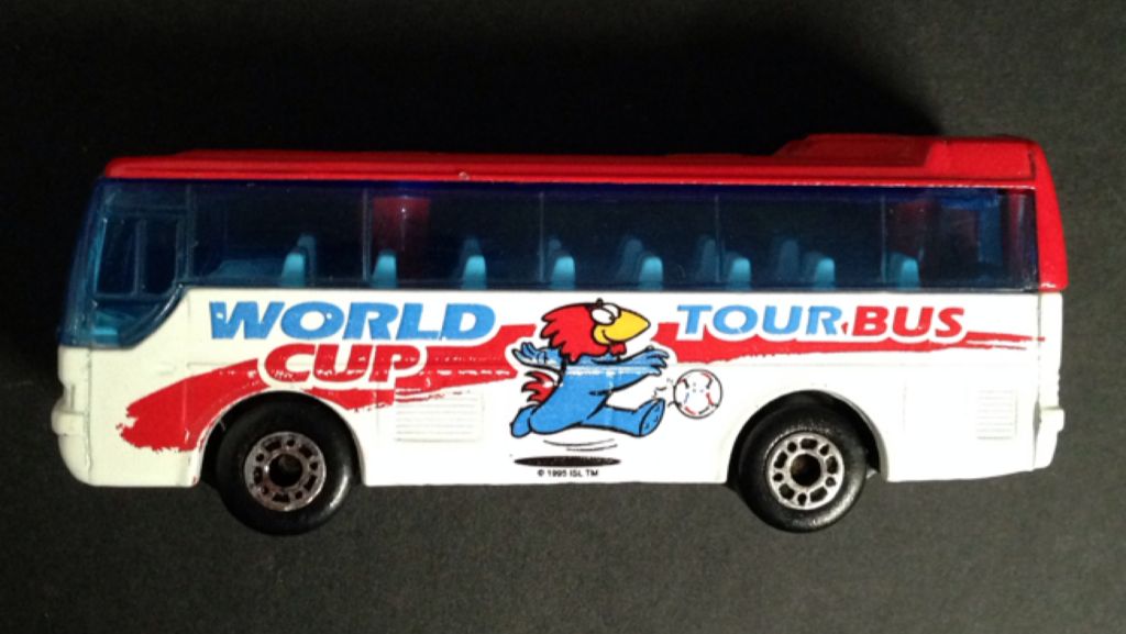 Matchbox Ikarus Coach World Cup  toy car collectible - Main Image 2