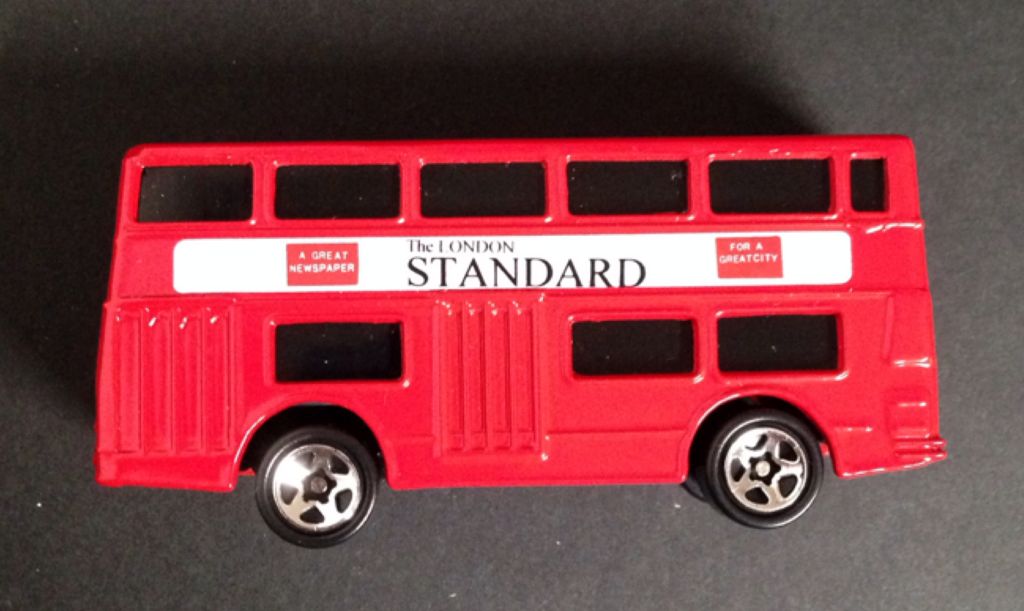 Hot Wheels Daimler Fleetline London Standard  toy car collectible - Main Image 2