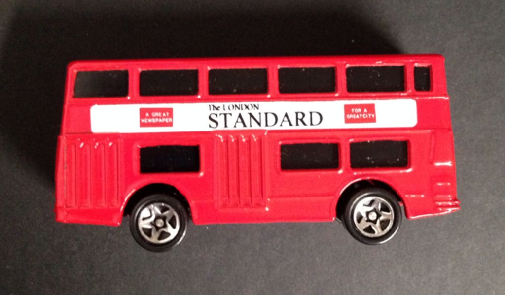 Hot Wheels Daimler Fleetline London Standard Bus  toy car collectible - Main Image 2
