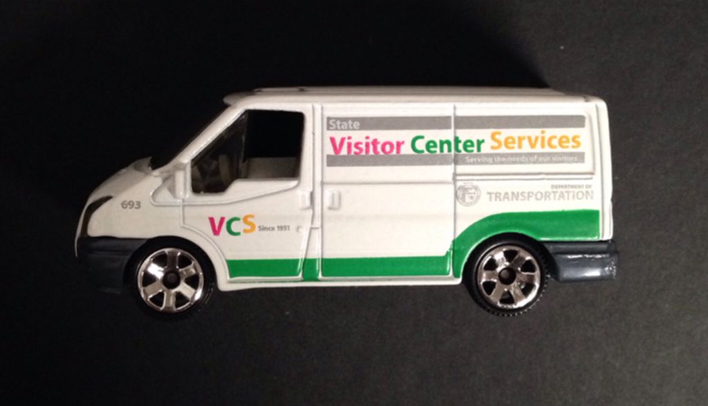 Matchbox ’07 Ford Transit Van - City Action toy car collectible - Main Image 2