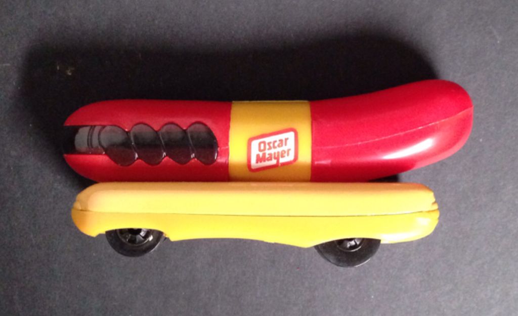 Hot Wheels Weinermobile Dark  toy car collectible - Main Image 2
