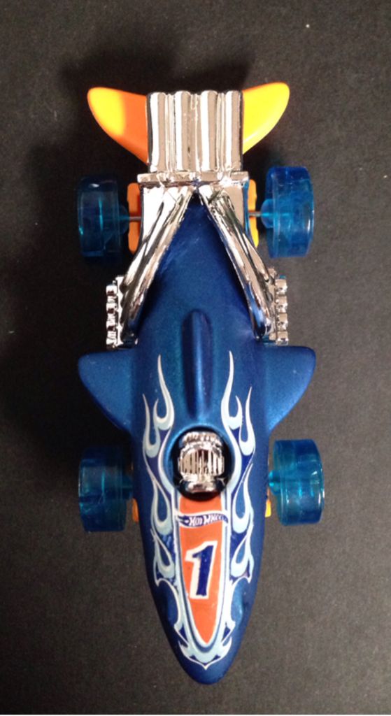 Hot Wheels Sharkruiser Dk Blue  toy car collectible - Main Image 2