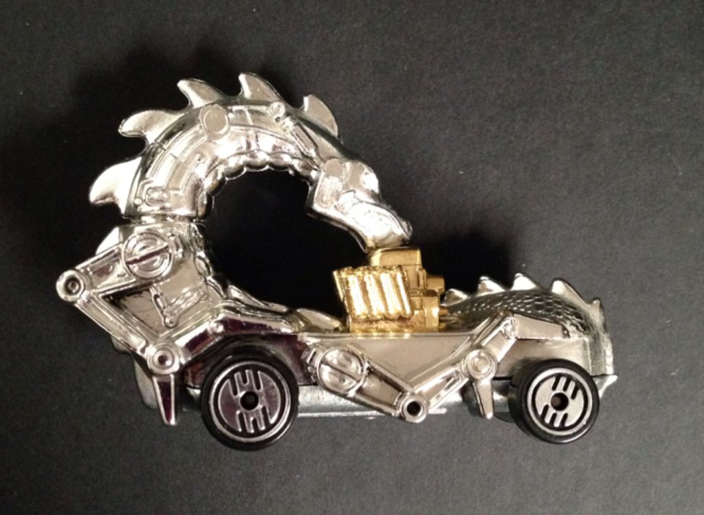 Hotwheels Rodzilla Silver - Mainline toy car collectible - Main Image 2