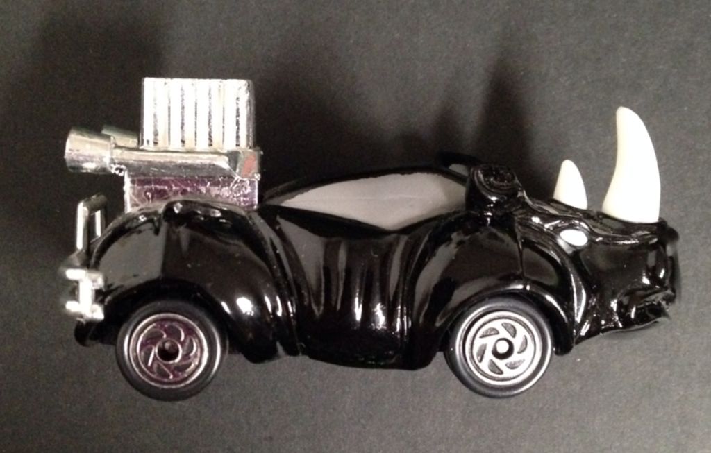 Matchboc Rhino Rod Black  toy car collectible - Main Image 1