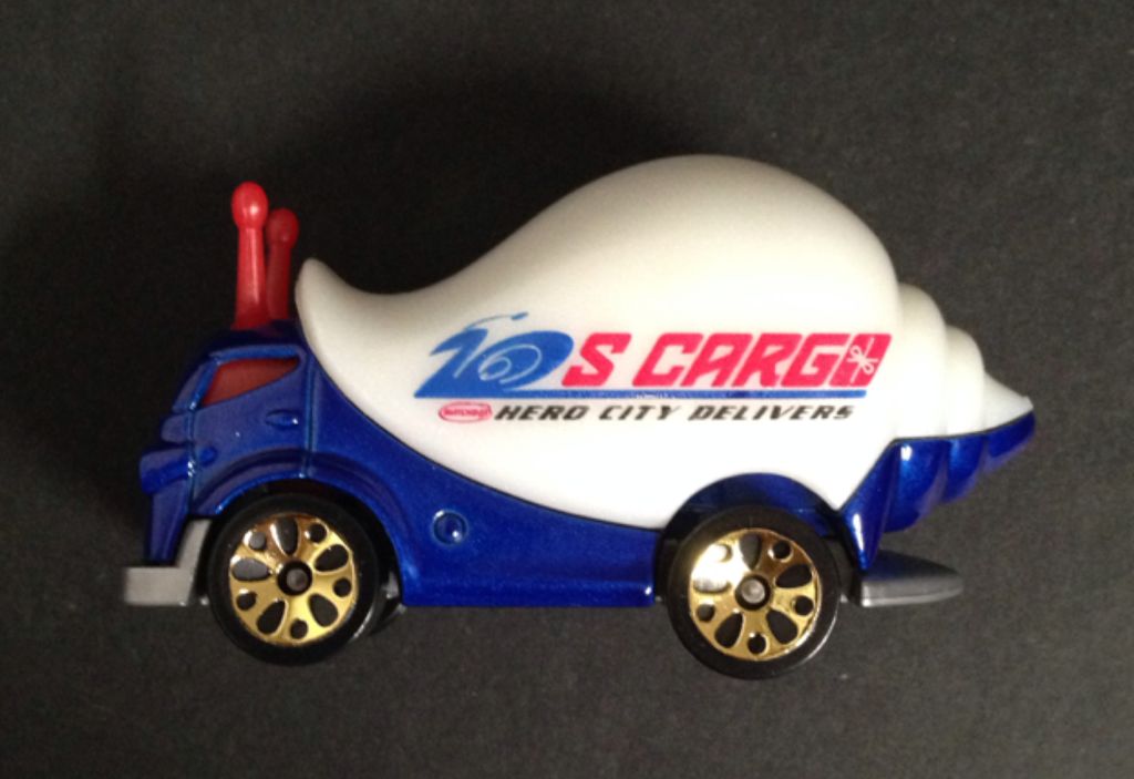 Matchbox Snail Truck Blue  toy car collectible - Main Image 2