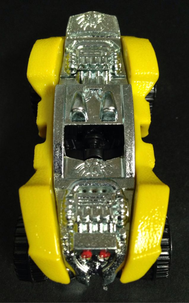 Hot Wheels Spider Rider Yellow - 2010 New Models toy car collectible - Main Image 2