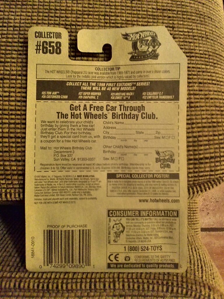 Tow Jam - 1998 First Editions toy car collectible - Main Image 2