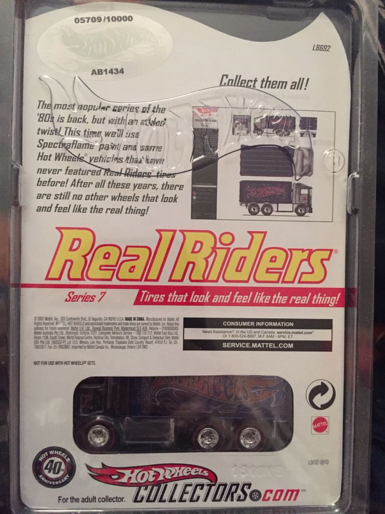 Hiway Hauler - Real Riders toy car collectible - Main Image 2