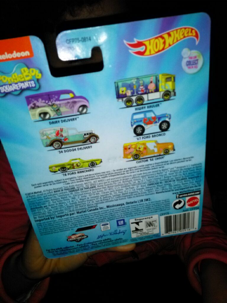 34 Dodge Delivery Nickelodeon - 2015 Pop Culture - Sponge Bob toy car collectible - Main Image 2
