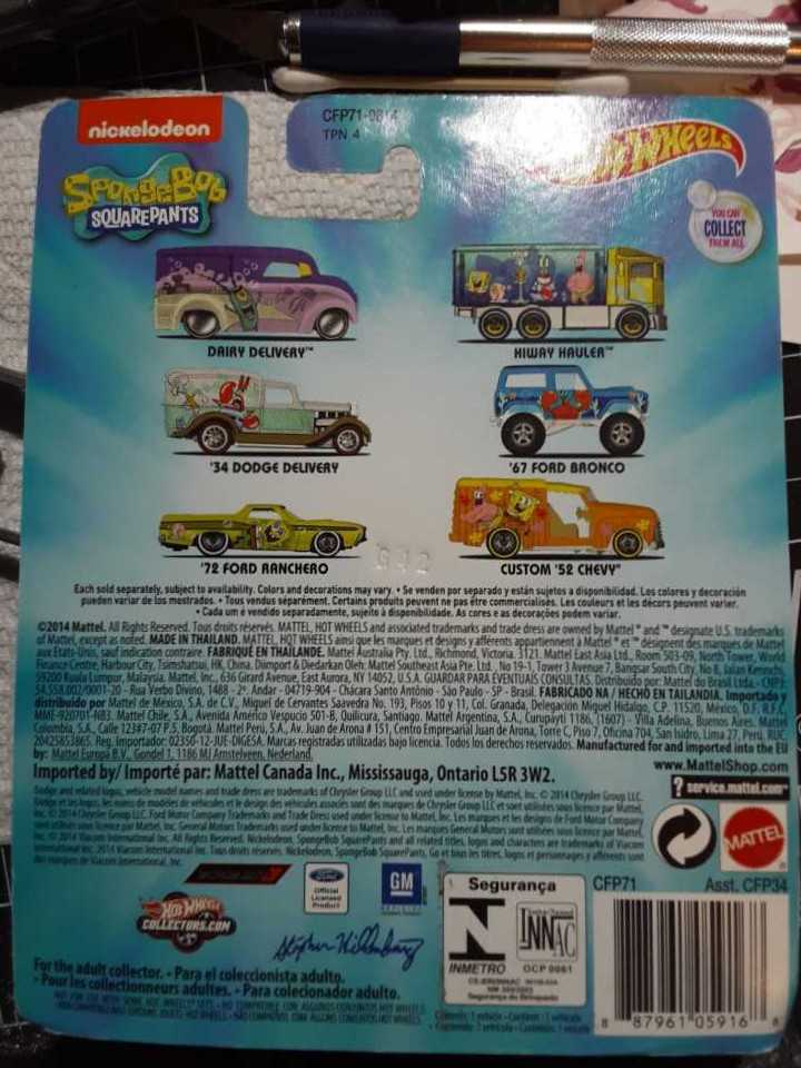 Dairy Delivery - SpongeBob SquarePants Collection toy car collectible - Main Image 3
