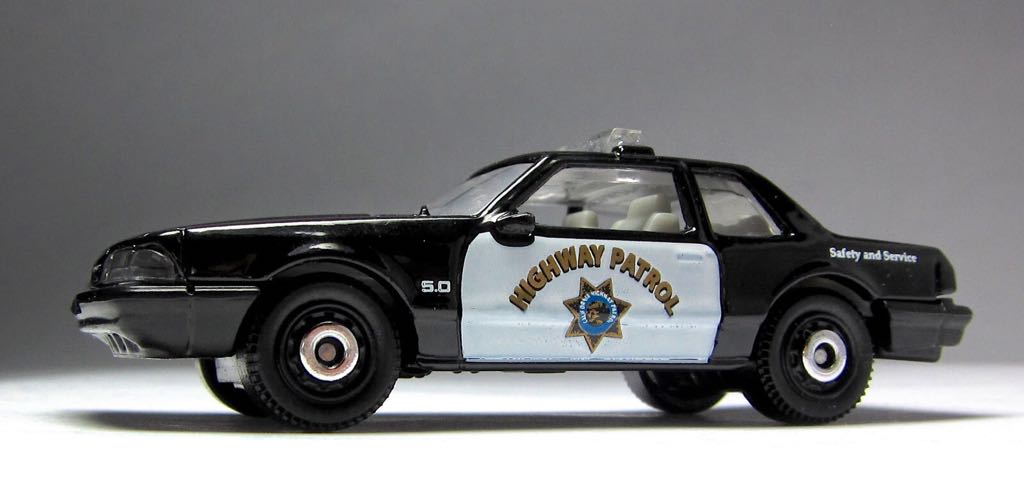 ‘93 Ford Mustang LX SSP - MBX Heroic Rescue toy car collectible - Main Image 2