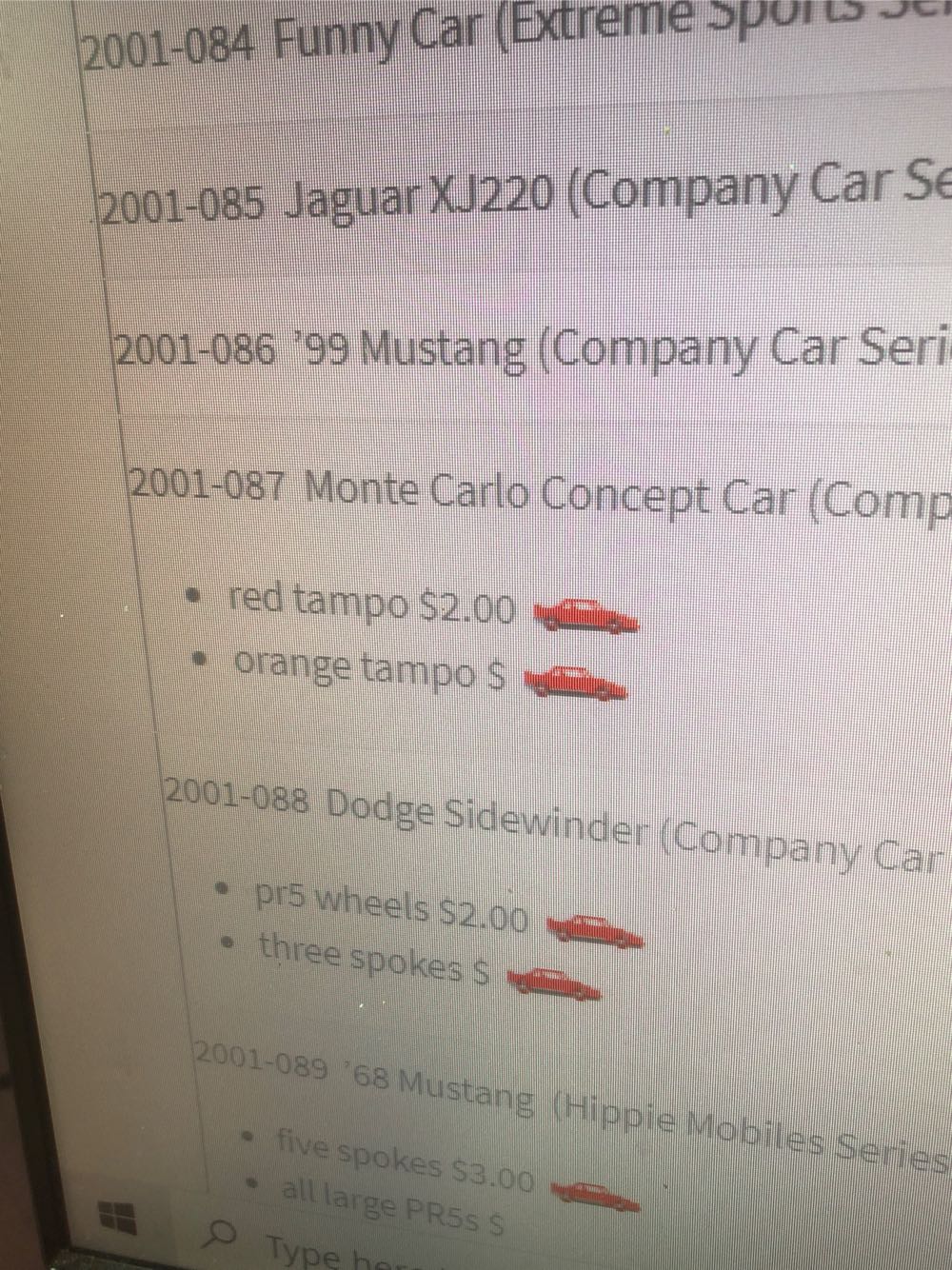 Monte Carlo Concept Car (loose) - Company Cars Series toy car collectible - Main Image 3