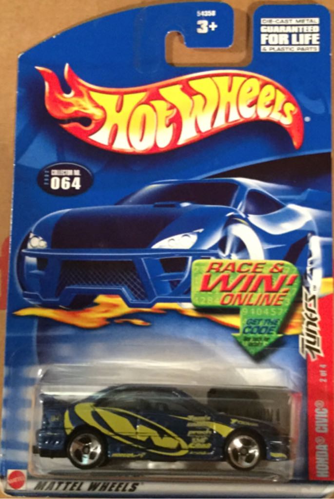 Honda Civic - Tuners Series toy car collectible - Main Image 2