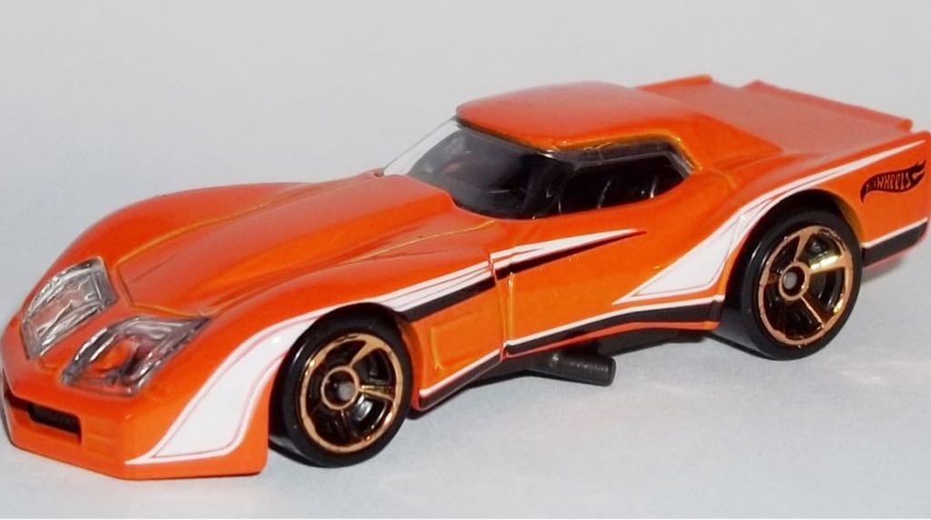 ’76 Greenwood Corvette - ’14 HW Workshop - Muscle Mania toy car collectible - Main Image 2