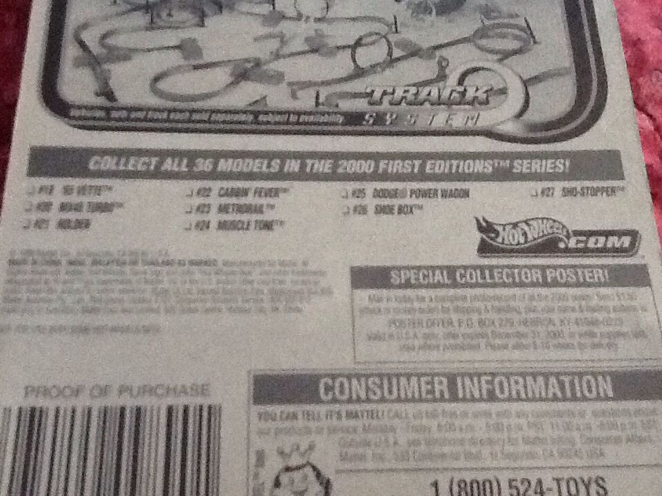 Sho-Stopper - 2000 First Editions toy car collectible - Main Image 2