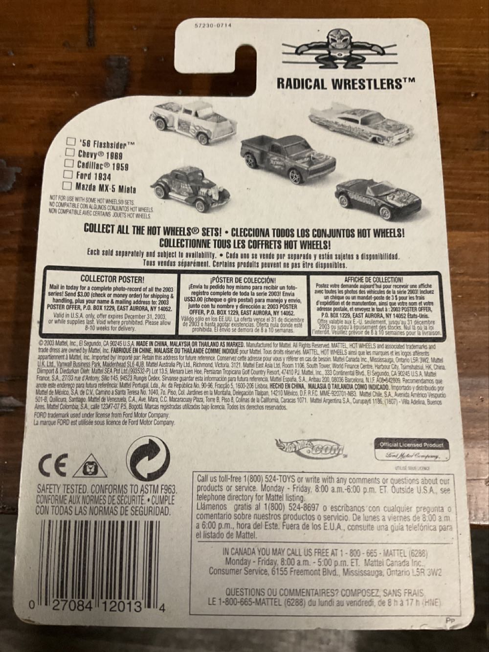 Ford 1934 - Radical Wrestlers Series toy car collectible - Main Image 3