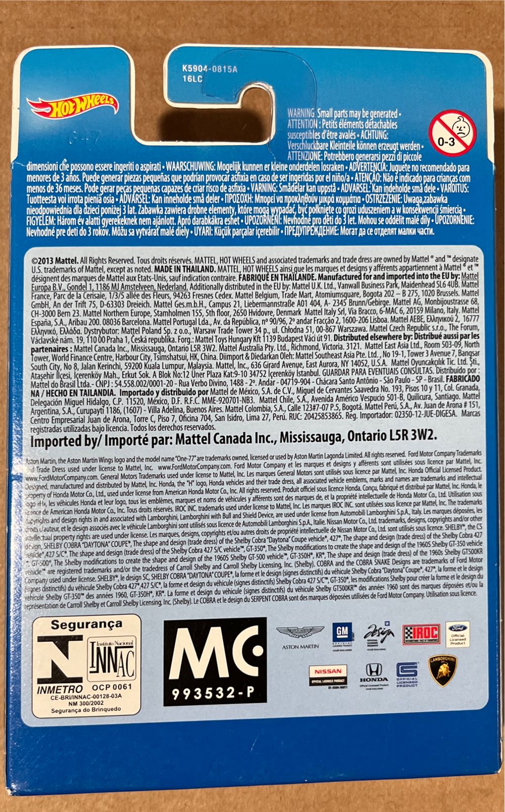 Hot Wheels 3-Pack  toy car collectible - Main Image 2