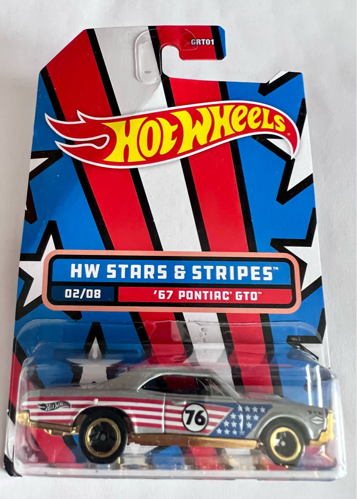 ’67 Pontiac GTO - HW WORKSHOP toy car collectible - Main Image 2